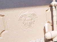 Пристенная панель с гравировкой 5